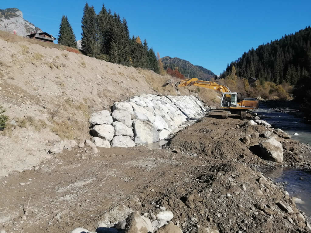 NEW - Foto 1a - Realizzazione di scogliera a Sappada (UD) immagine NEW