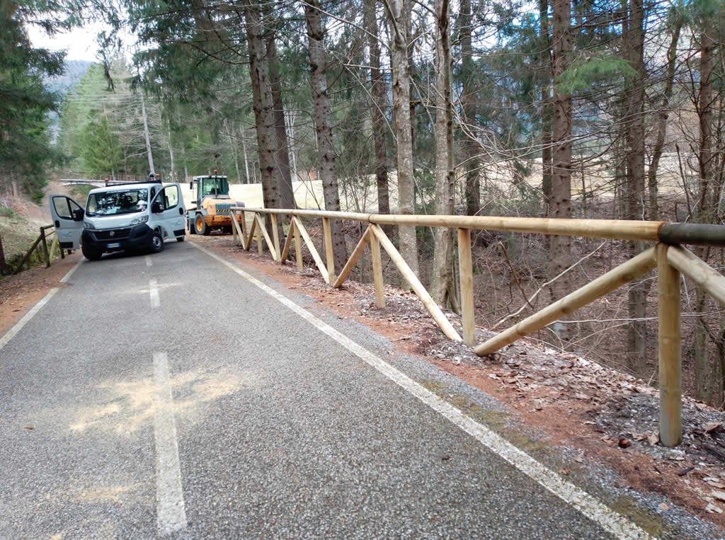FOTO 8 - Lavori di manutenzione ciclovia FVG - Manutenzioni ordinarie e ripristini - Ciclovie di montagna immagine NEW
